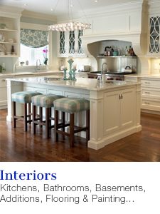 Interiors - Kitchens, Bathrooms, Basements, Additions